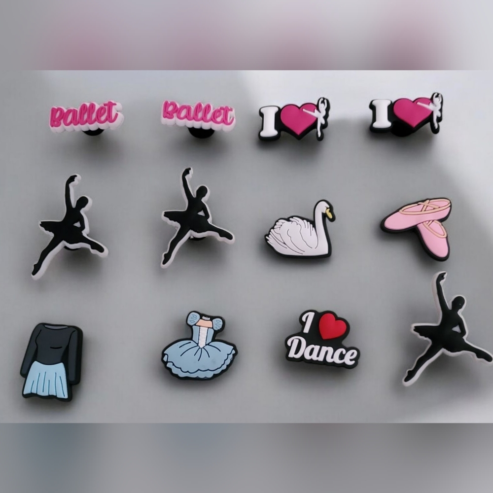 Ballet Croc Charms